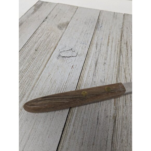 G&K Stainless Steel Ice Cream Spade #1 Scoop Wood Handle Japan 9 1/2" - Picture 6 of 9